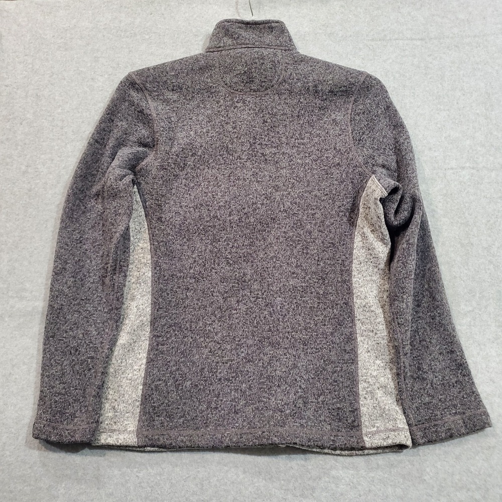 Woolrich Men's Marled Gray Pullover Quarter Zip Sweater Adult Size Medium - Picture 2 of 7
